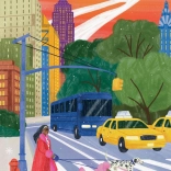 Puzzle Promenade à New York 500 pièces