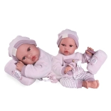 Poupée Réaliste Erika avec Corps Tissu Doux 42 cm