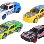 Voiturette en métal 7 cm avec roues libres