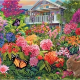 Puzzle Jardin des Lapins 104 pièces