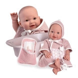Poupée bébé réaliste qui cligne des yeux et fait pipi avec corps entièrement en vinyle