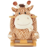 Girafe à bascule avec siège rembourré BIECO