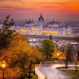 Enjoy puzzle Quartier de Buda et Parlement hongrois 1000 pièces