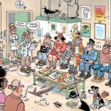 Puzzle JUMBO Jana van Haasterena: Regardez-le de l'autre côté - 500 pièces