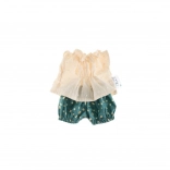 Ensemble de vêtements pour poupée 38 cm – pois crème