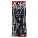 Set ninja masque et cinq armes pour enfants