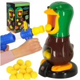 Canard affamé XL – jeu d’adresse de tir avec 2 pistolets, compteur LED et balles en mousse