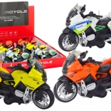 Moto à propulsion par friction - 3 modèles