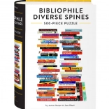 Puzzle Chronicle Books Bibliophile: Diverse Spines 500 pièces