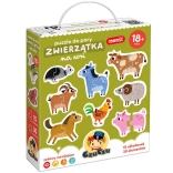CzuCzu puzzle paires – animaux de la ferme (18+ mois)