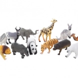 Figurine en plastique d’animaux sauvages 14 cm
