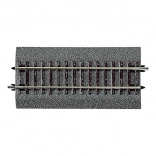 Roco Line rail droit G½ avec ballast