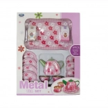 Ensemble de vaisselle en métal pour enfants