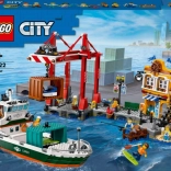 LEGO City port maritime avec cargo 60422
