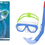 Masque et tuba de plongée pour enfants Bestway bleu