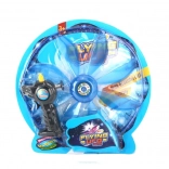 OVNI volant avec éclairage