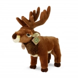 Cerf en peluche éco-responsable 34 cm