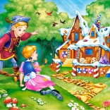 Puzzle 60 pièces Hansel et Gretel
