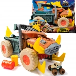 Monster Jam Mini Jams Megalodon Mad Hog Chomper set avec grande et petite voiture 1:87