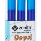 Recharges de rechange pour stylo effaçable Oops! 0,6 mm – bleu, lot de 3