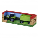 Tracteur avec sons et lumière avec remorque