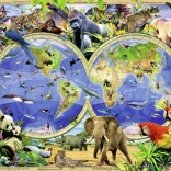 Ravensburger puzzle Monde des animaux sauvages XXL 300 pièces