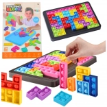 Jouet sensoriel Tetris Pop-It Puzzle 3-en-1