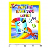 Papiers adhésifs colorés A4, 10 feuilles