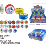 Yoyo avec effets lumineux 5,5 cm – motif mer