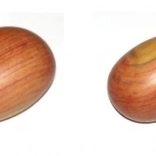 Galet en bois tactile – mélange de bois durs