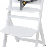 Chaise haute en bois Freeon Moon blanche