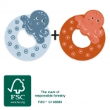 Lettre O en bois de Small Foot